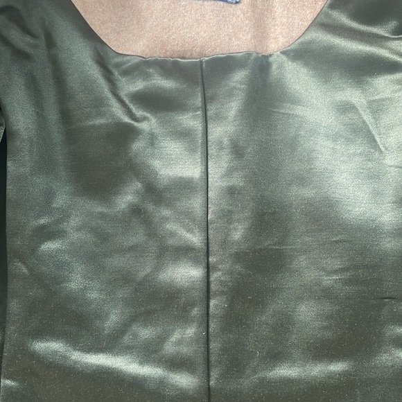 Camel Tan Wool Blend Coat - Picture 7 of 9